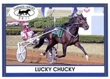 2011 Harness Heroes #14 Lucky Chucky Front